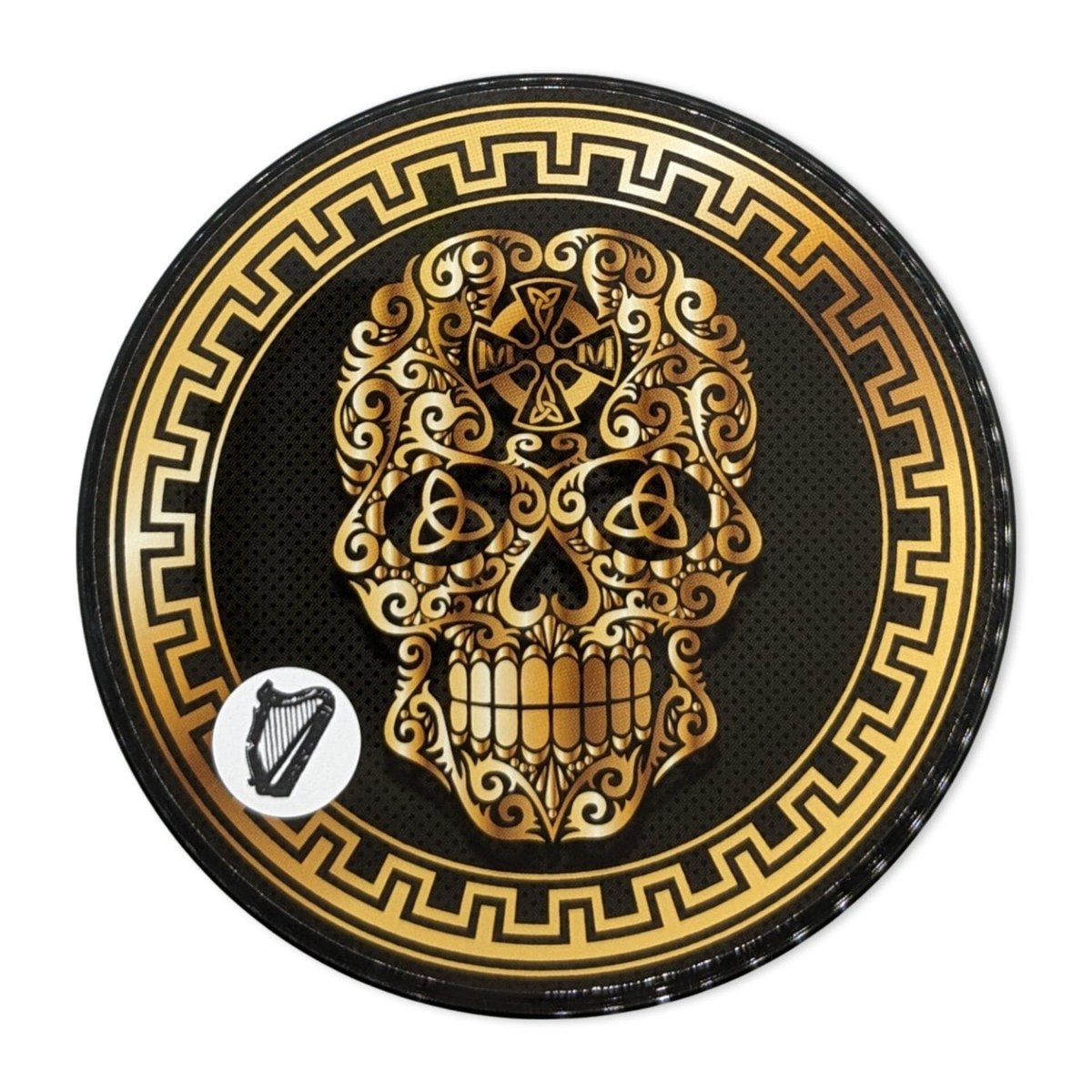 Gael Laoch (Black): "Honoring everyday conquerors, this aquatic, citrus, and mint blend pays homage to Viking. A favorite among our soaps. #GaelLaoch"