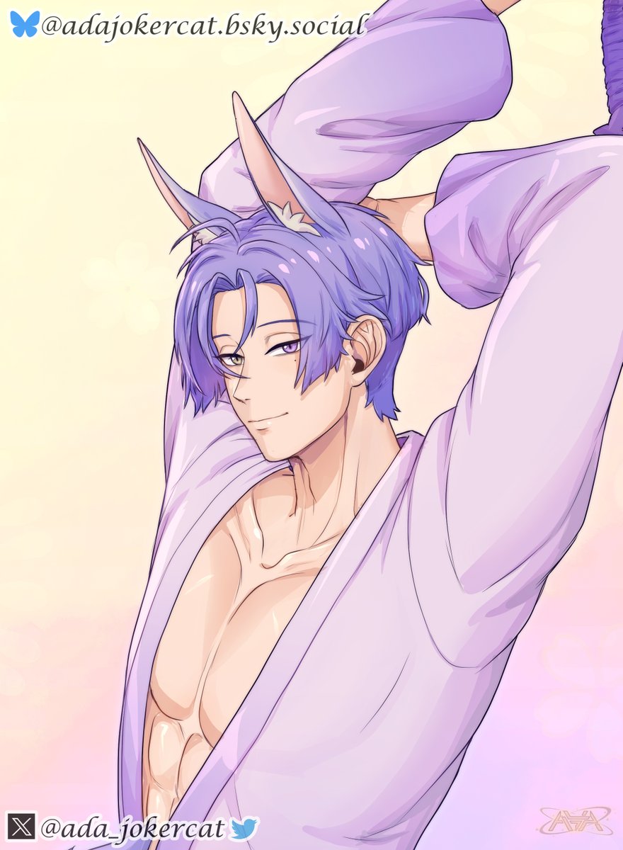 How about comfy homestyle clothing
Full size: poipiku.com/3152526/111397…
#NUCarnival
#NUカーニバル
#Kuya
#玖夜
#NUCarnivalFanArt
#Kitsune
#FoxYokai
#BL