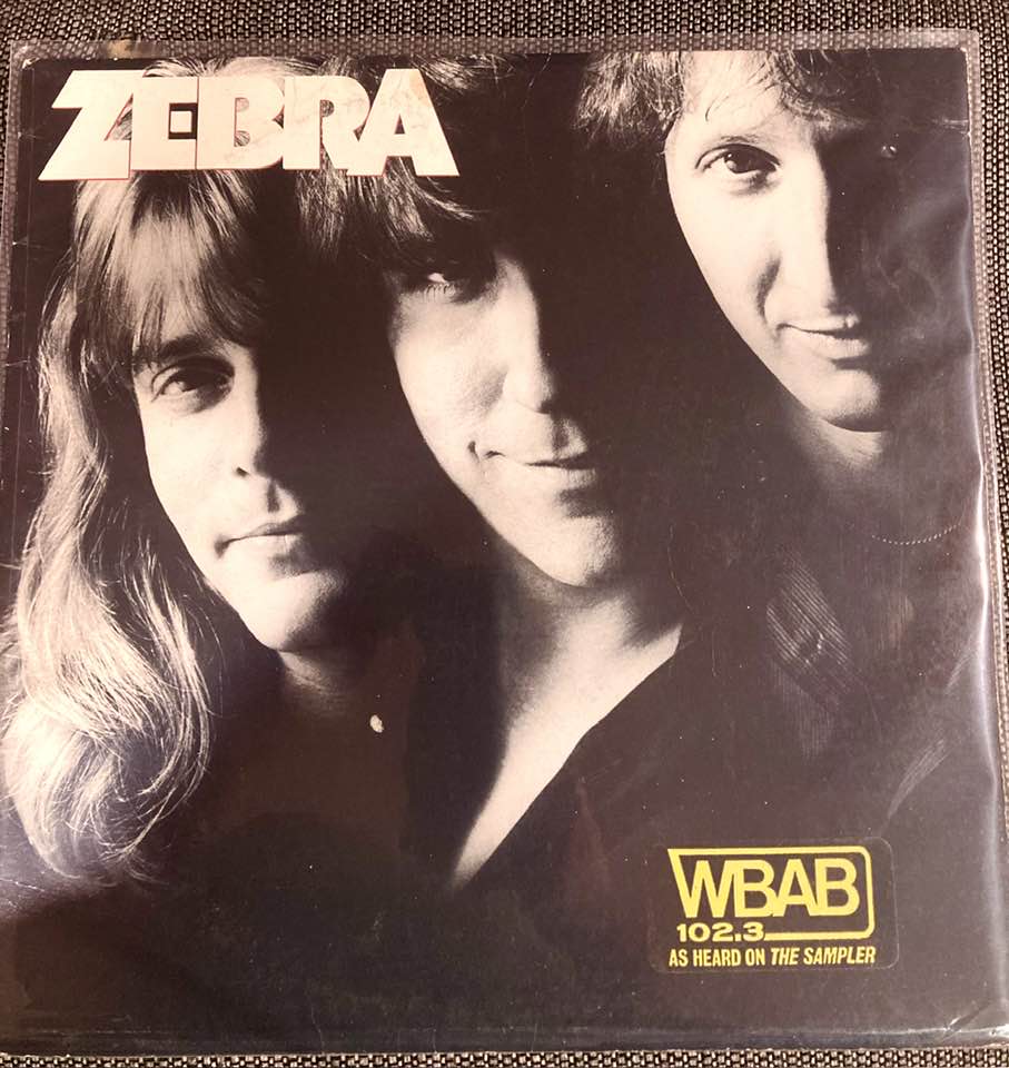 RebelKatTiger's tweet photo. There’s been a lot of talk online about this album lately! In all of the “best debut album” conversations, this album absolutely deserves a mention. Long Island LEGENDS! ! 
Now Playing- Zebra (S/T debut)
Atlantic records, 1983
#RKsTurntable #Zebra #RandyJackson #WhosBehindTheDoor https://t.co/XKOPHUWVOH