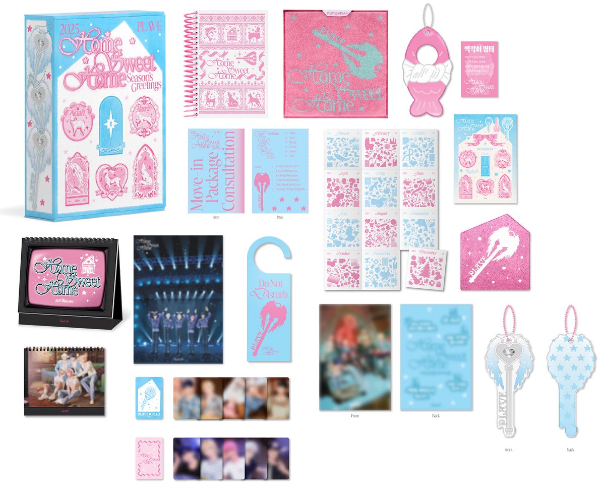 plave 2025 season's greetings full inclusions! • package box