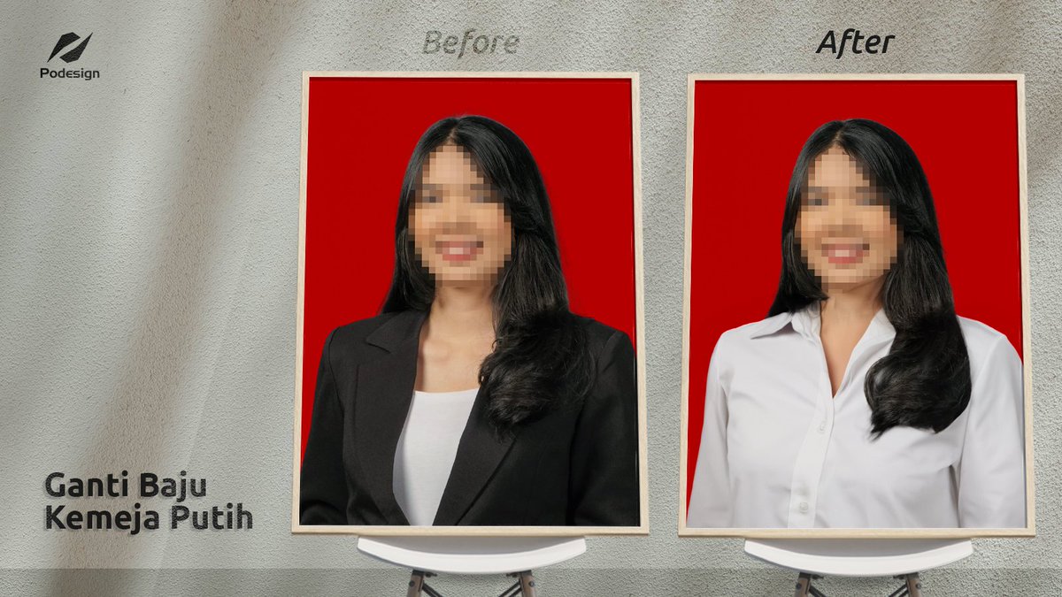 p0design_'s tweet photo. siangg guys, aku open jasa edit foto yaa. yang mau jasa edit foto buat pas foto lamar kerja atau edit foto wisudaan, remove object, dll bisa langsung wa aku di https://t.co/EZm4UF13Pm

#zonauang #zonajajan #jasaeditfoto https://t.co/NliGBopPqM