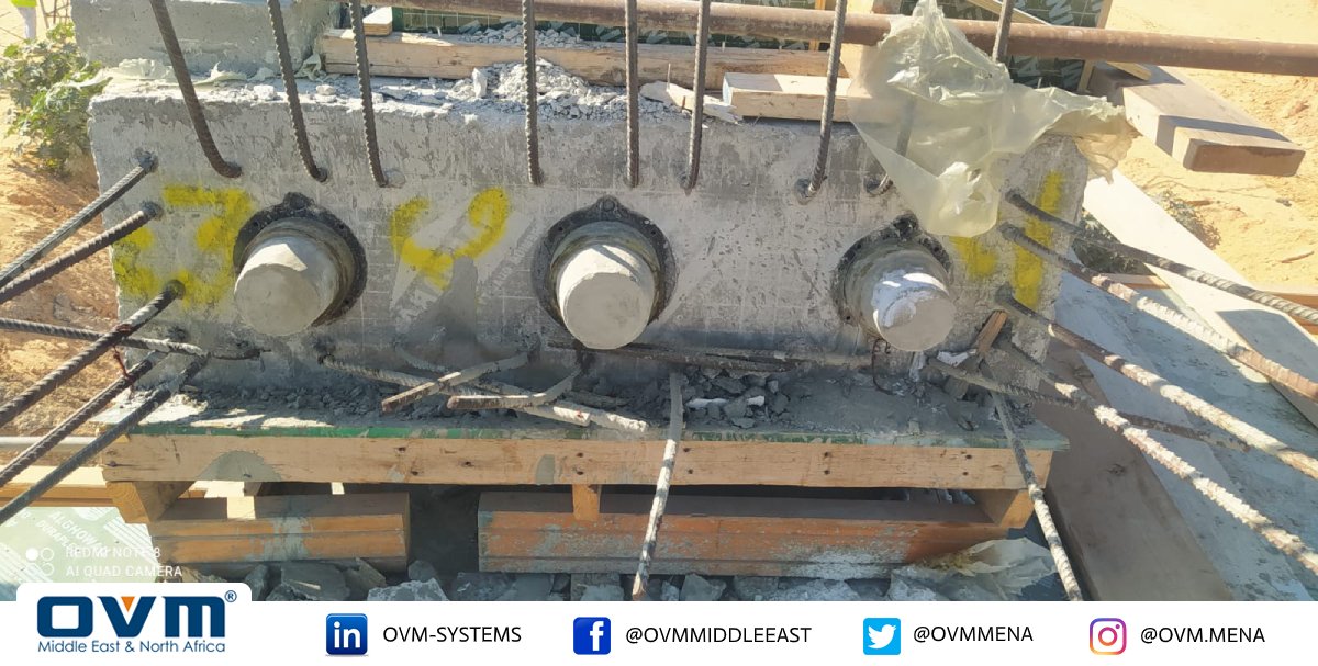 OVMmena's tweet photo. {Update} Post-tensioning progress continues on the massive “Tripoli Third Ring Road-TTRR” project in Libya using OVM Prestressing System 🏗️

#OVM https://t.co/y1PB51m6GV