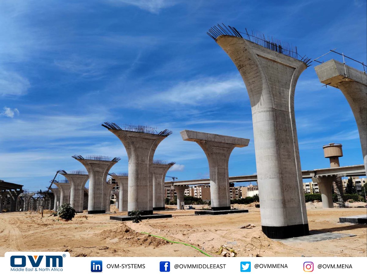 OVMmena's tweet photo. {Update} Post-tensioning progress continues on the massive “Tripoli Third Ring Road-TTRR” project in Libya using OVM Prestressing System 🏗️

#OVM https://t.co/y1PB51m6GV