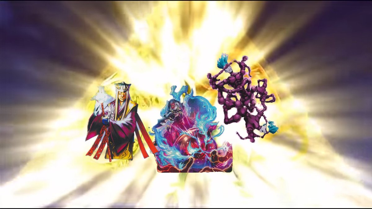 MegaBusterEevee's tweet photo. Had the thought to do this after seeing the banlist. The idea from  @RANK10YGO 's Pyramid of light video https://t.co/H4DmkPcTwr