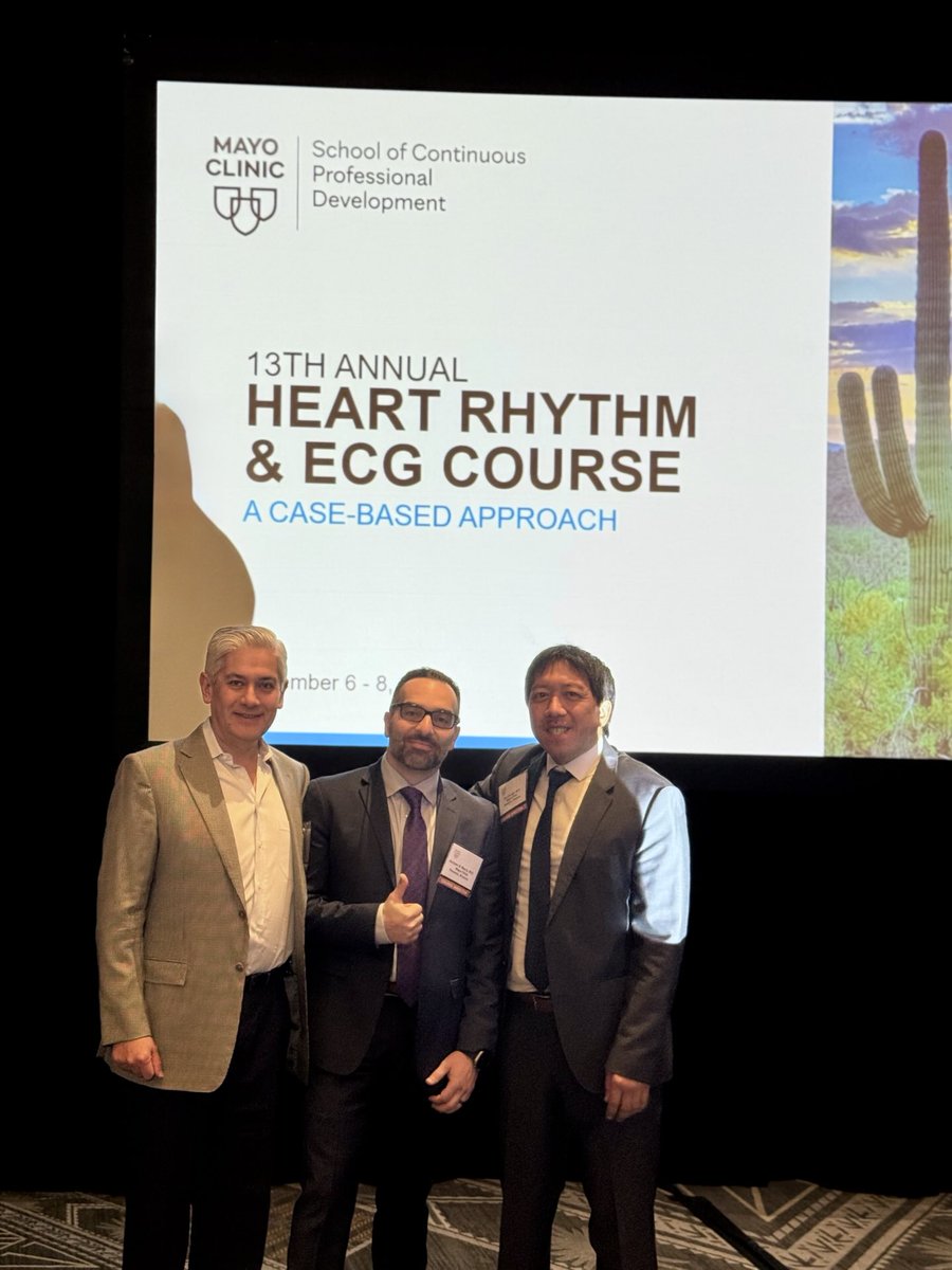 Hicham El Masry (@masry_hicham) on Twitter photo Thanks to everyone who joined us at the 13th EP/ECG course! We appreciate all the contributions from faculty and fellows to make this event a success! <a href="/MayoClinicCV/">Mayo Clinic CV</a> <a href="/MayoAZCVFellows/">Mayo Clinic AZ CV Fellows</a> <a href="/BFatundeMD/">Bade (Bah-Day) Fatunde, MD, MPH</a> Thanks to everyone who joined us at the 13th EP/ECG course! We appreciate all the contributions from faculty and fellows to make this event a success! <a href="/MayoClinicCV/">Mayo Clinic CV</a> <a href="/MayoAZCVFellows/">Mayo Clinic AZ CV Fellows</a> <a href="/BFatundeMD/">Bade (Bah-Day) Fatunde, MD, MPH</a>