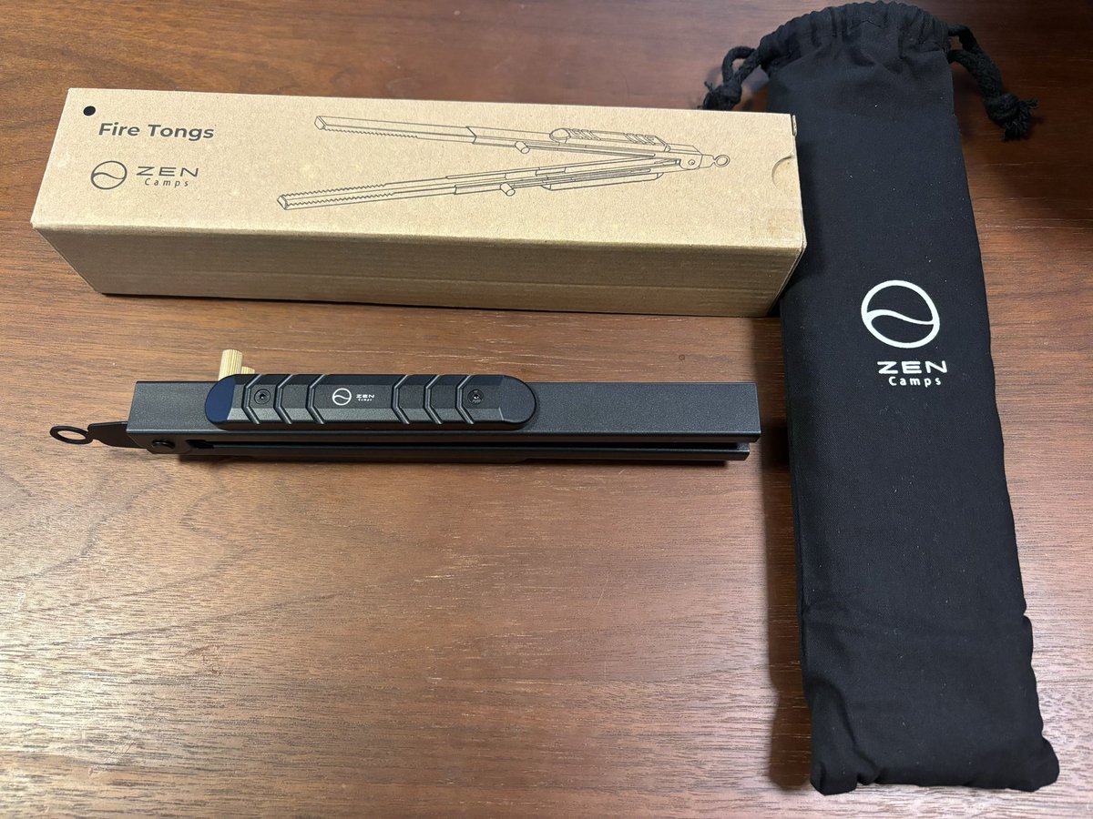 satoshitax1's tweet photo. 今回ポチったのはZEN Campsの火バサミ
［ブラック］
コンパクトにできて見た目オシャレ！

https://t.co/QtzjykpMzy
8,980円

#ZENCamps 
#火バサミ
#キャンプギア https://t.co/bS5CixT6vJ