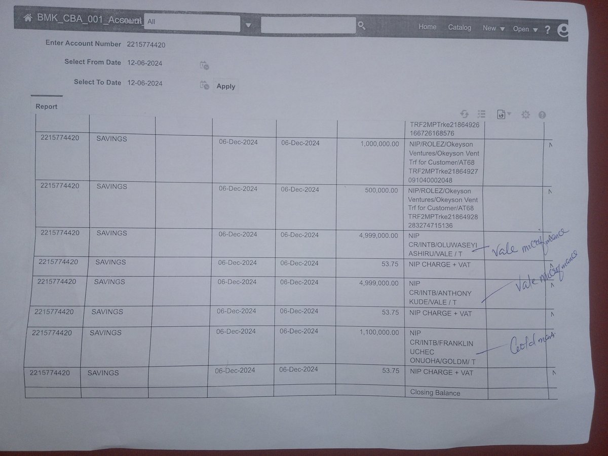 Ezehenry's tweet photo. was increased without my approval/consent.

Please I need justice sir.

The printed account statement of the affected page is attached, those scrip with pen.

Thank you sir as I await your feedback.

Henry Ezeana 
08037128685 https://t.co/iXc7kQWemu
