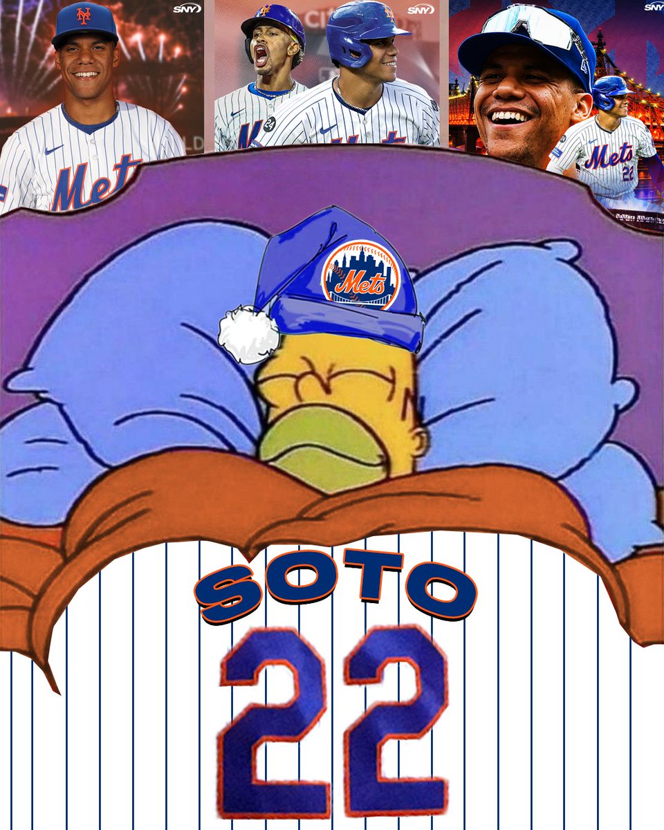 Going to bed tonight knowing that Juan Soto will be a New York Met