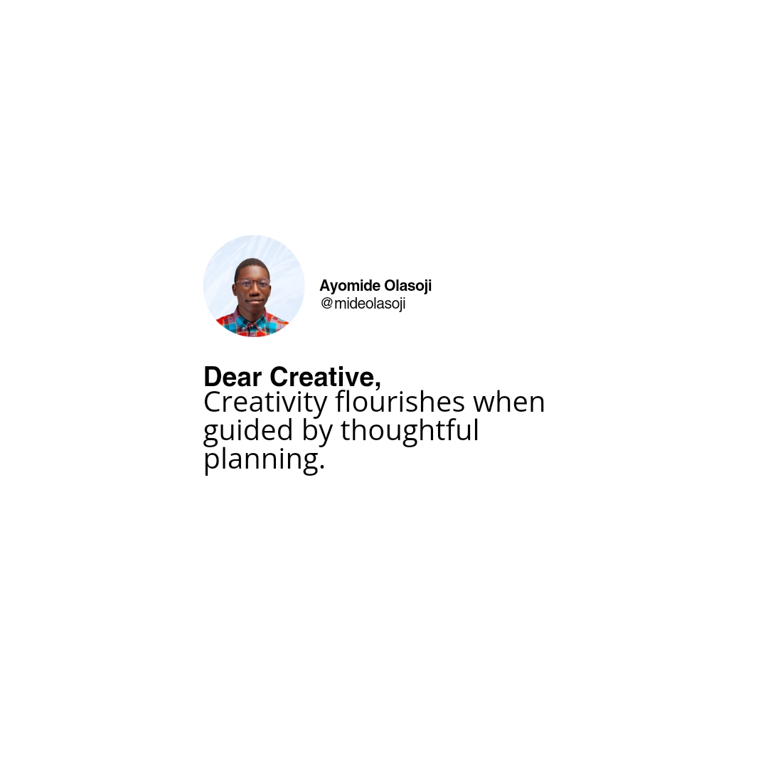 Ayomideolasoji's tweet photo. #Dearcreative https://t.co/etxYncWuwI