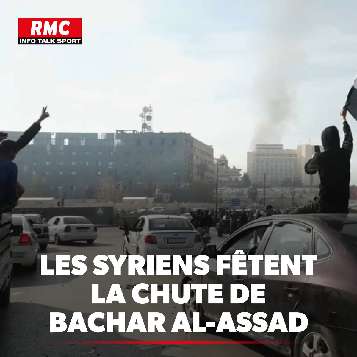 🔴 "La Syrie demeure et Assad est en enfer"
► l.rmc.fr/qxB