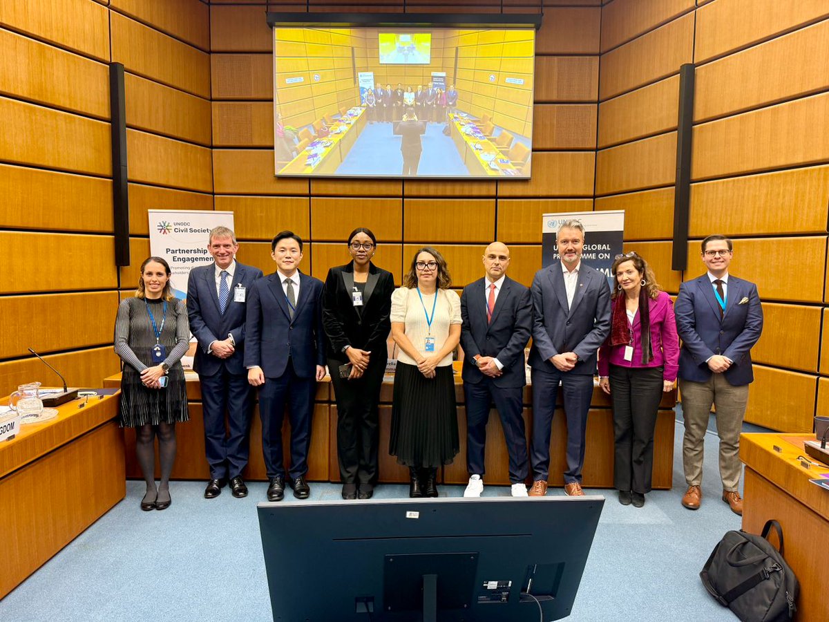 Ify_Cyberlaw's tweet photo. Honoured to be invited to the launching event of the @UNODC Global Strategy to prevent and combat Non-Consensual Sharing of Intimate Images held in Vienna last Friday. Glad to have provided my perspective on civil society engagement to address NCSII. #YourImageYourRules https://t.co/Gr9m4IJHkc