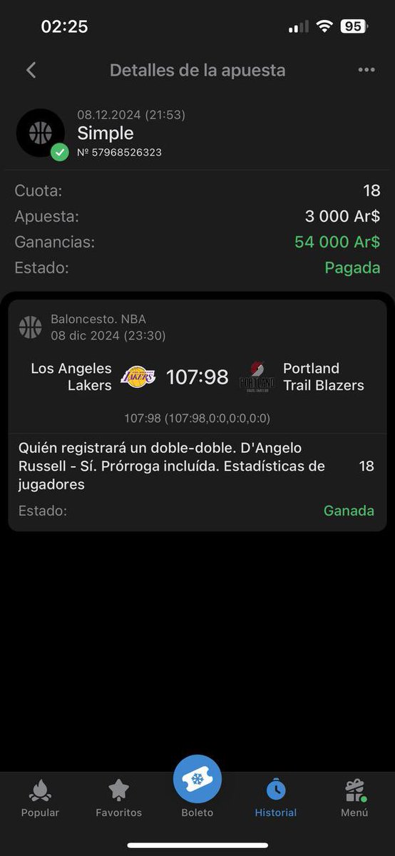 DESNUDO!

Es #tendencia porque <a href="/tizopicks/">TIZO PRONÓSTICOS ⚽️🏀</a> acertó una apuesta cuota x18 en la NBA🏀 que lo dejo desnudo.

#buitrebets 

🏆🦅