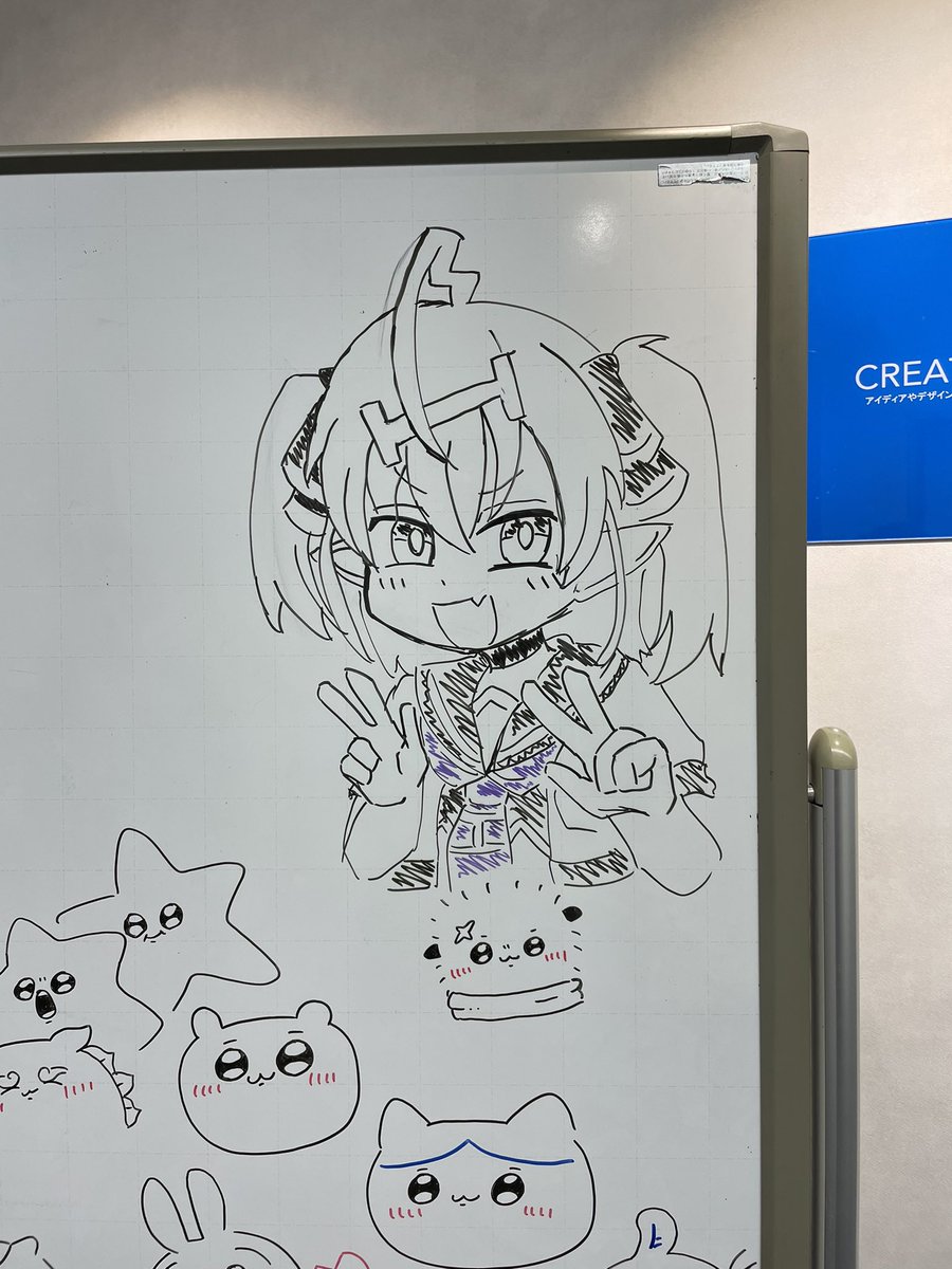 昨日は専門学校の講義でお世話になりました!生徒さんが描いてくださったイラスト嬉しいです☺️ 