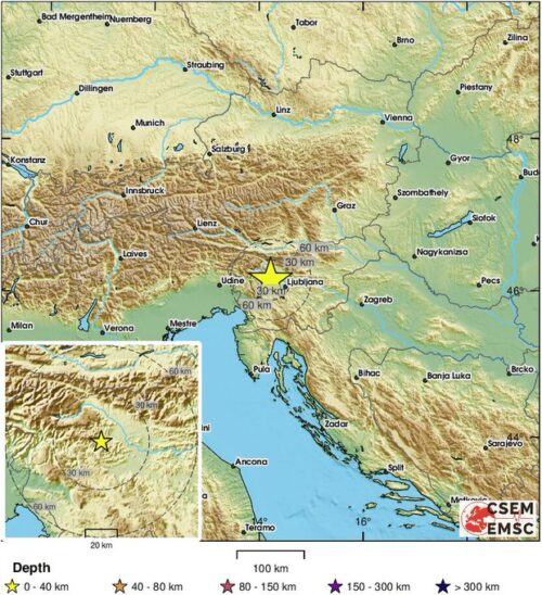 TopnewsSi's tweet photo. Slovenijo je ponoči treslo – Potres ob 3.37 magnitude 3,5 8 km JZ od Škofje Loke
https://t.co/oTegO8OFhF https://t.co/GLpE5FqiTS
