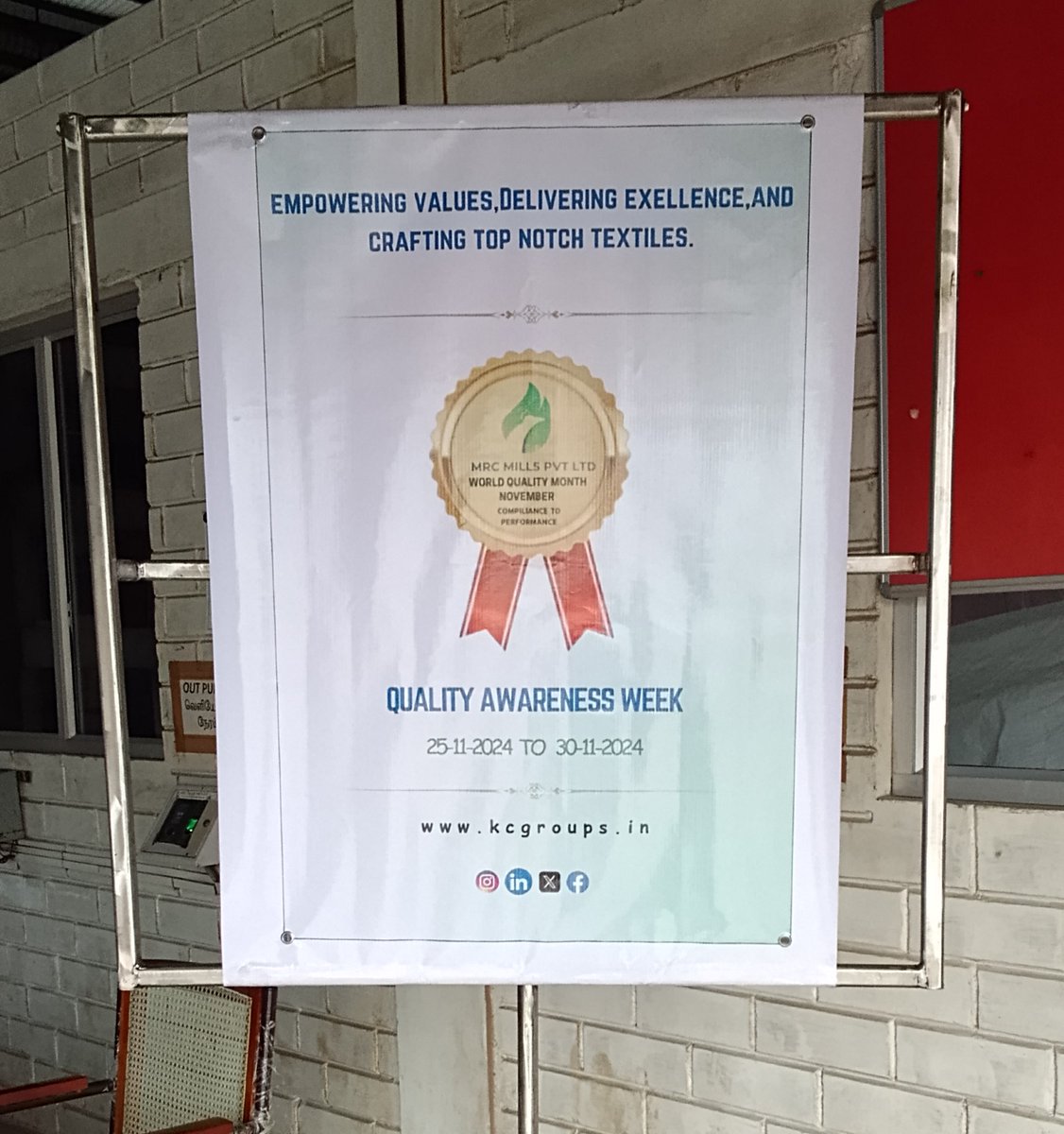 MillsMrc3635's tweet photo. Celebrating This #QualityMonth Proud of our teams commitment to continuous improvement and innovation. Check out the highlights from our Quality Month Meeting Let’s keep raising the bar #ExcellenceInQuality #Innovate #Teamwork #QualityMatter #ContinuousImprovement #mrcmillspvtltd https://t.co/FlG0B0OmlY