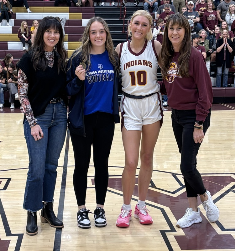Congrats to Hays High Senior Katie Linenberger, voted as the Tasha Arneson Most Inspirational Player at the Hays City Shootout!