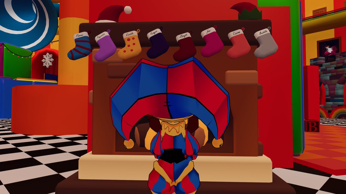 MommyJakey's tweet photo. IT TIMEEEEE~
#pomni #TheAmazingDigitalCircus #vrc #vrchat https://t.co/bjlpYwfR9d