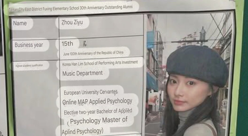 Tzuyu having a Masters in Applied Psychology while being a hlobal superstar… Meanwhile I can’t even get out of bed in the morning…

人家大明星能考到硕士学位，我早上起床都难了拜托