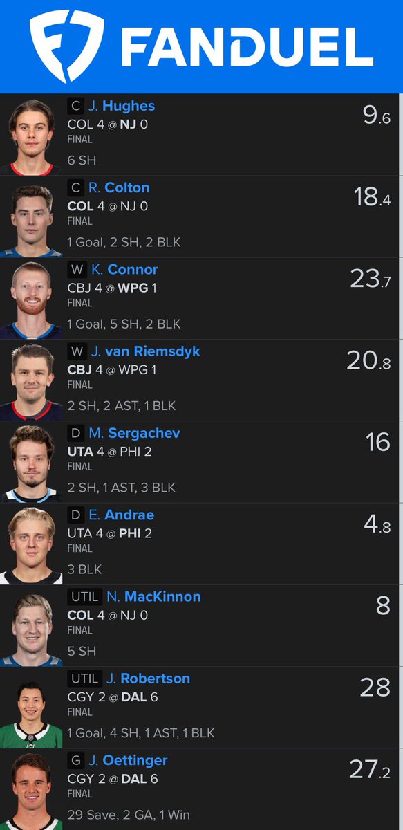 Cash it everywhere! (NHL also cashed 😃)