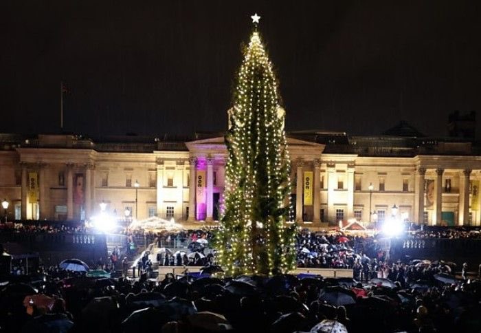 Merryn (@rentaquill) on Twitter photo More than slightly embarrassing, <a href="/afneil/">Andrew Neil</a> appears not to know the reason for the Trafalgar tree being here AND that, beyond it being a token of thanks for our support during WW2, we reciprocate gratitude by decorating it in the traditional Norwegian style. Here, this is Oslo: More than slightly embarrassing, <a href="/afneil/">Andrew Neil</a> appears not to know the reason for the Trafalgar tree being here AND that, beyond it being a token of thanks for our support during WW2, we reciprocate gratitude by decorating it in the traditional Norwegian style. Here, this is Oslo: