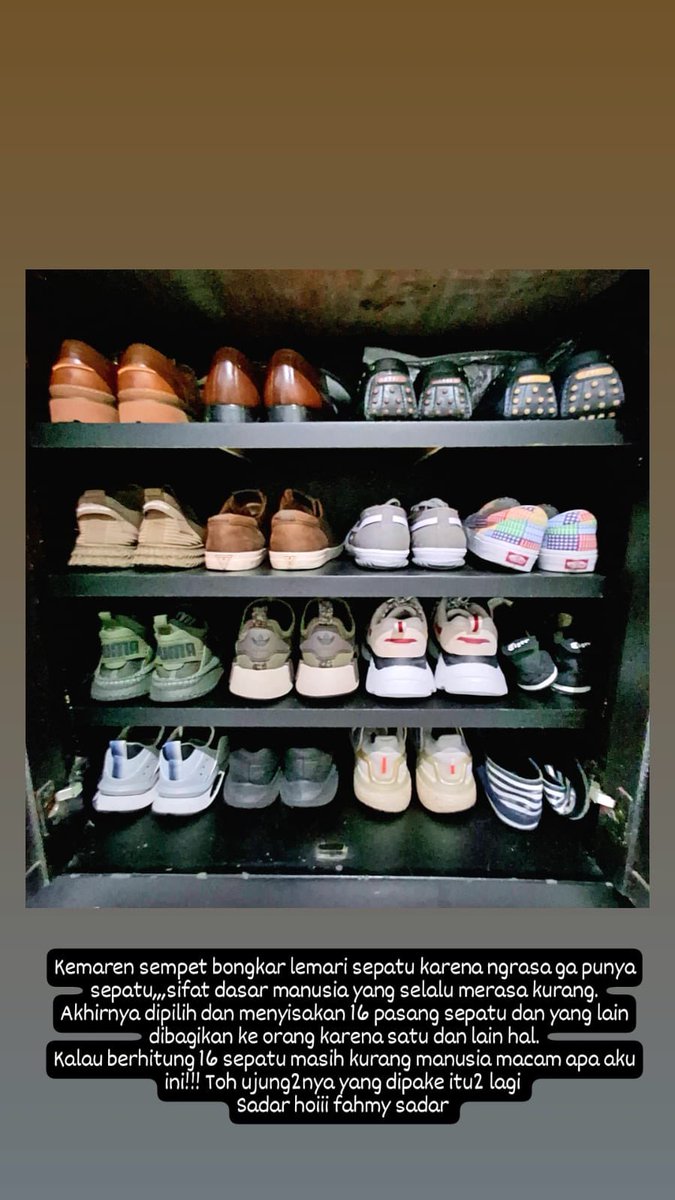 Aku dan sepatu 🙃
