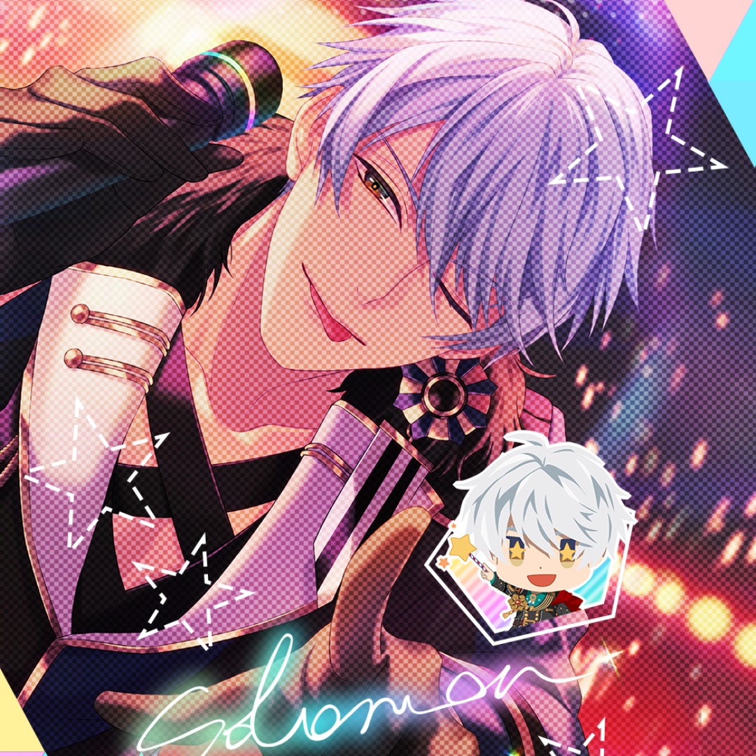 ソロモン(パーティーの楽しみ方) ブランケット 「Obey Me!」 Make Solomon Cry! | Obey Me! Game Resources (fan-made