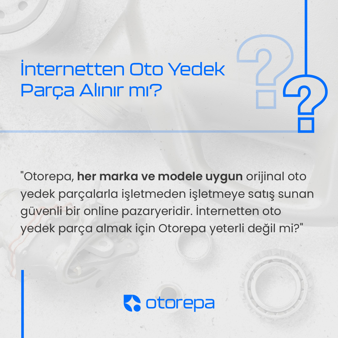 otorepa's tweet photo. Yedek parça alırken güvenli ve doğru seçim yapmak, aracınızın performansı ve güvenliği için oldukça önemlidir.

Tercihlerinizi Otorepa'dan yana yapın güvenli alışverişin keyfini çıkarın https://t.co/KnvUgzGAEq
