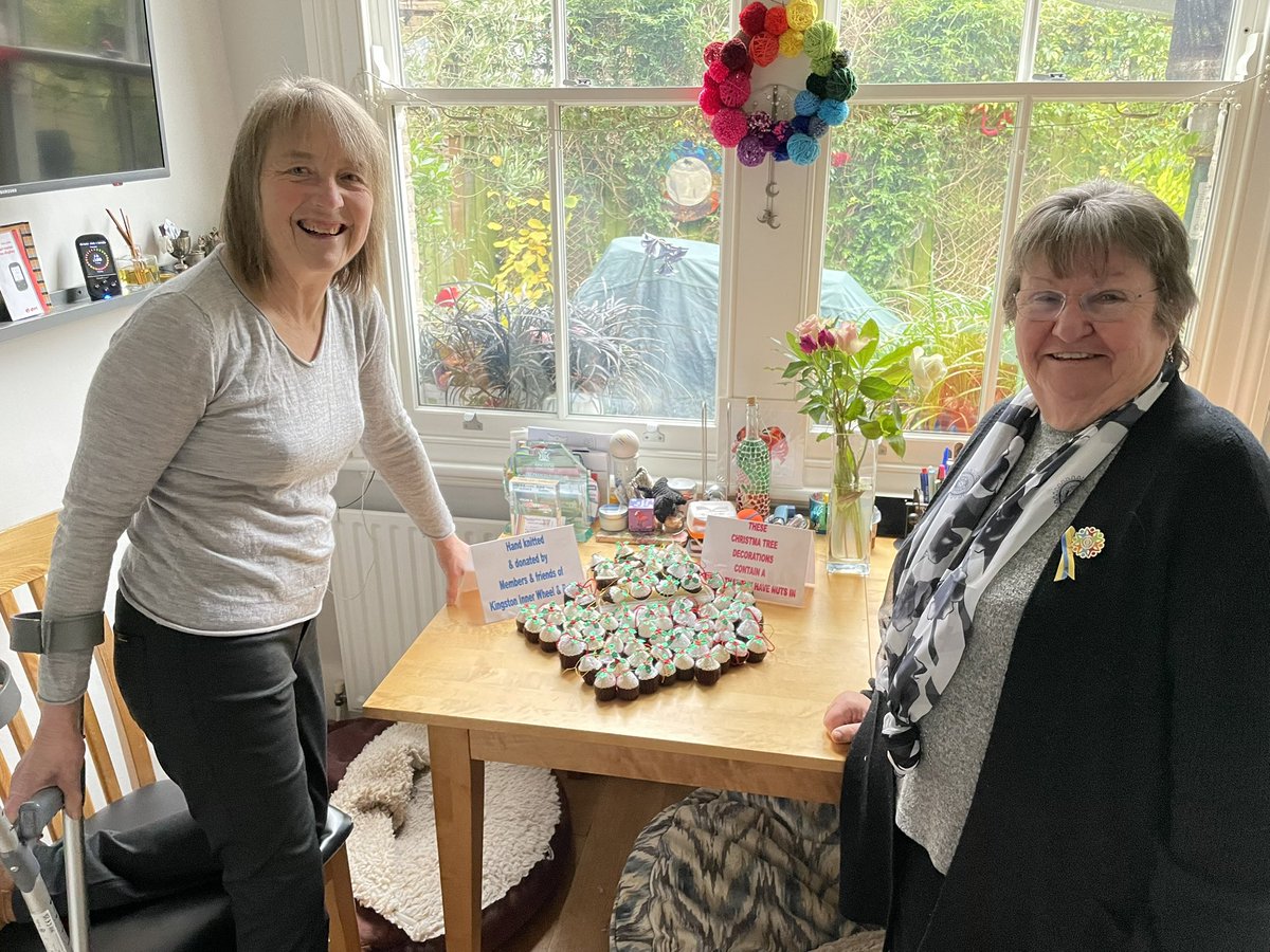 RBKares (@rbkares) on Twitter photo The <a href="/KingstonRotary/">Kingston Rotary UK</a> and The Inner Wheel have been really busy knitting 250 of these delightful Christmas pudding covers for Ferraro Roche and Lindt chocolates. We will be distributing them to <a href="/RoadCrest/">CREst Cambridge Road Estate. Chair Jill Preston</a> food bank clients and other people we support in the community. Thank you! The <a href="/KingstonRotary/">Kingston Rotary UK</a> and The Inner Wheel have been really busy knitting 250 of these delightful Christmas pudding covers for Ferraro Roche and Lindt chocolates. We will be distributing them to <a href="/RoadCrest/">CREst Cambridge Road Estate. Chair Jill Preston</a> food bank clients and other people we support in the community. Thank you!