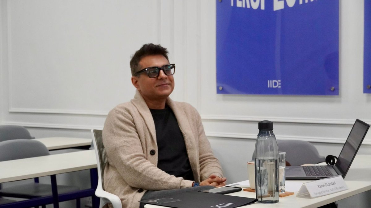 WS_IND's tweet image. Our MD, Karan Bhandari, had the privilege of mentoring young talent at the Indian Institute of Digital Education as a juror. 👨‍🏫 Guiding the students in crafting marketing strategies was an enriching experience. Thank you to the team for a memorable afternoon.