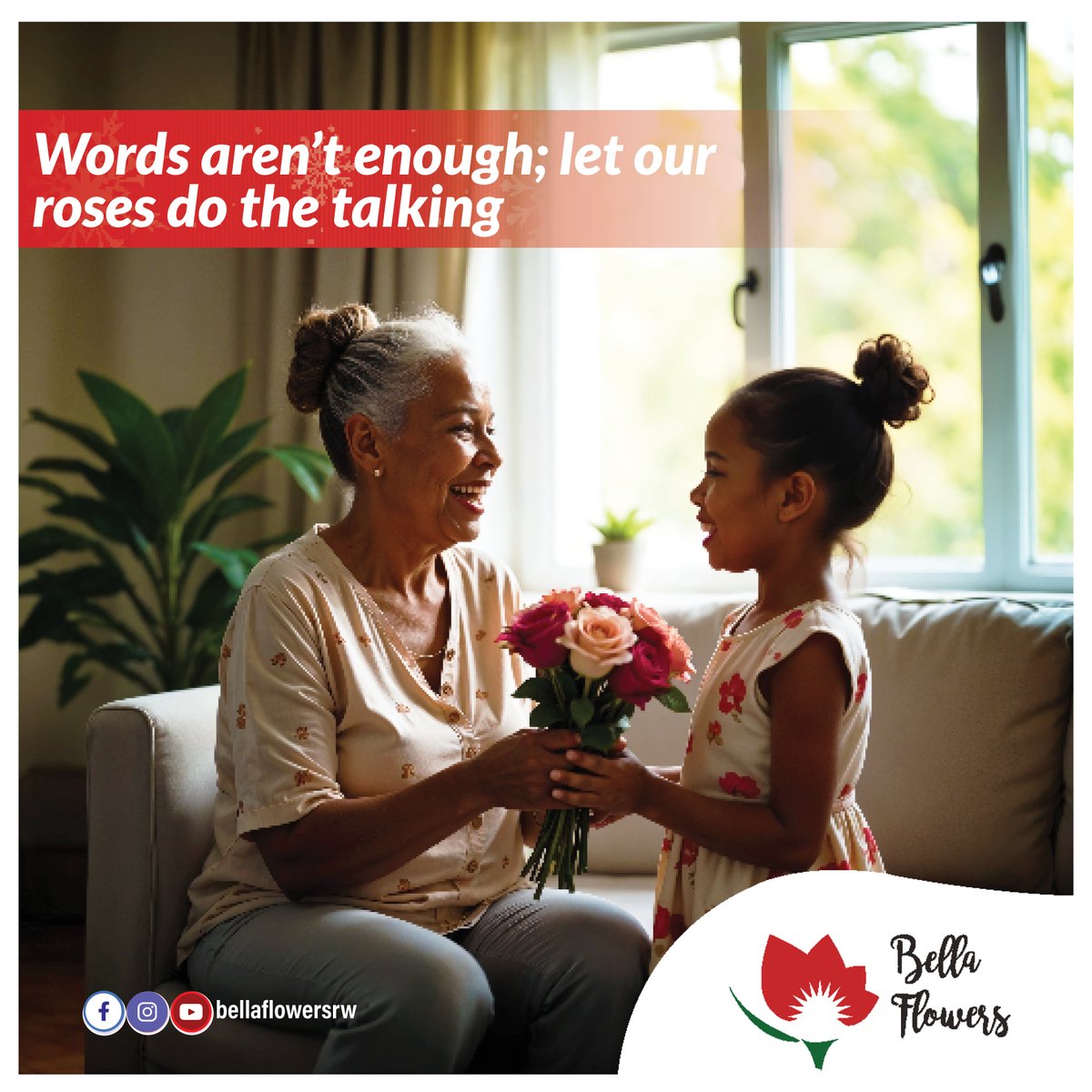 BellaFlowersRw's tweet photo. When words aren’t enough, let our roses speak for you. Gift a bouquet that comes from the heart and shows your loved ones how much you care. #bellaflowers #freshroses https://t.co/atxY8zgTlX