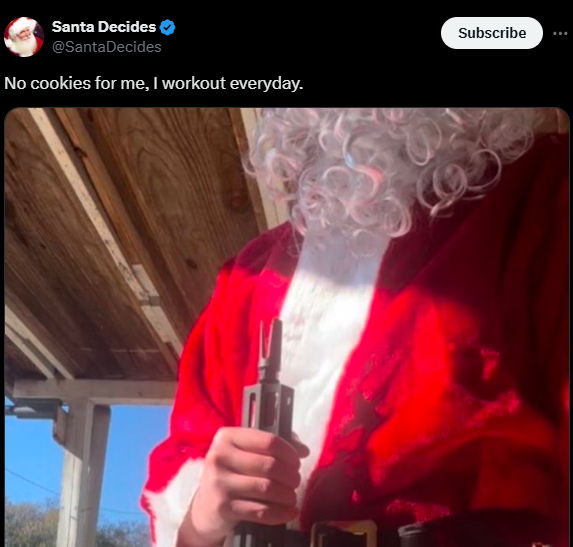 santabutcool11's tweet photo. I AM BIG. I EAT COOKIES. HE'S SKINNY. HE DOESN'T EAT COOKIES. FRAUD. https://t.co/TPHUoRVKJC