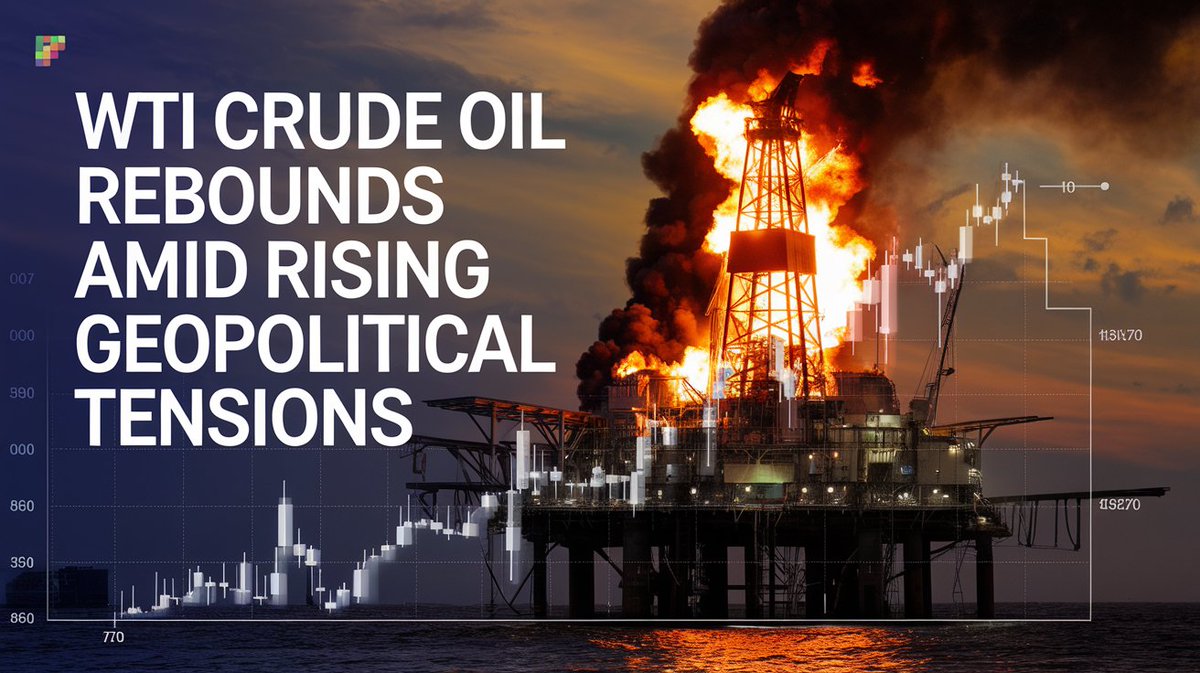 Ai_fxTrader's tweet photo. WTI crude rises 0.60% to near $67.50, snapping a three-day slide. Middle #East tensions and OPEC+ delaying supply hikes support #prices, but demand concerns in #China and a supply glut may limit gains.
read more - https://t.co/Du3m8ZqGUe

#forex #forextrader #Mets #forexsignal https://t.co/DkYRK2Qz9w