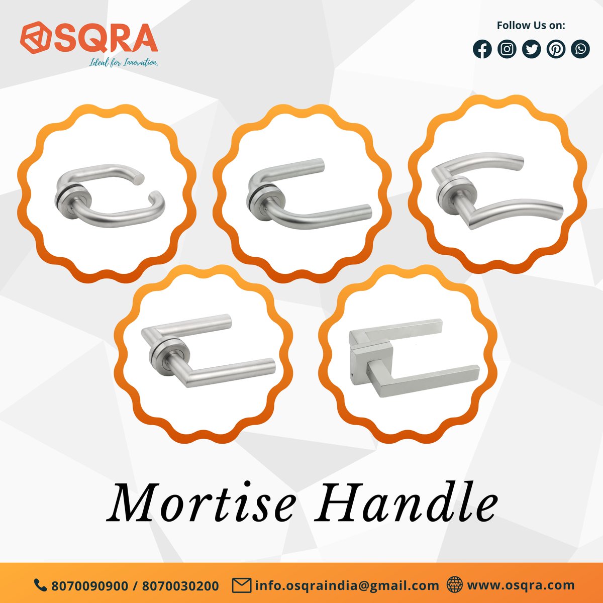 osqra_india's tweet image. #osqraindia #osqra_india #Handles #SteelMorticeHandles #manufacturers #widerangeofproducts #suppliers #manufacturingcompanies #MortiseHandleRound #MortiseHandleSquare #DoorHandles #MortiseDoorHandles #RailwayStation #MetroStation #University #Stadiums #IndooeStadiums