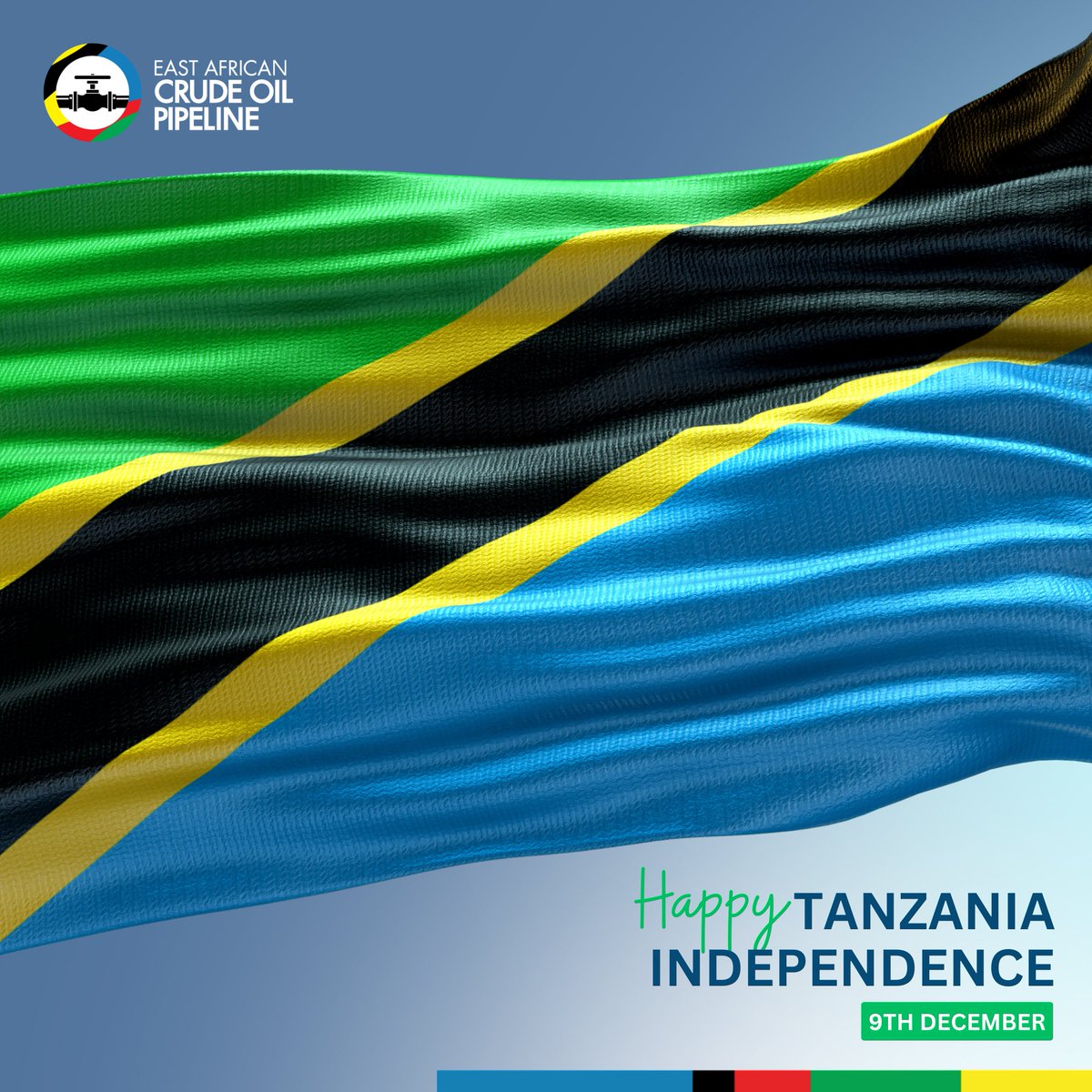 EACOP_'s tweet photo. Heri ya Siku kuu ya Uhuru!

#Tanzania #miaka63yauhuru https://t.co/a62lhbUZh5