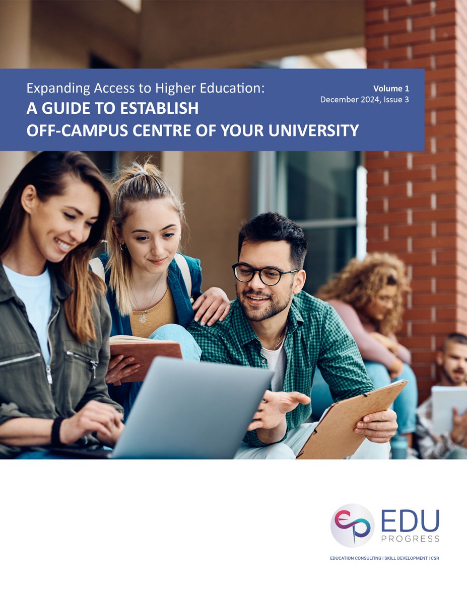 EduprogressIn's tweet photo. Off-campus centers are transforming how state private universities deliver quality education to diverse communities.

Link to read: https://t.co/3zKVi53zWb

@ugc_india 

#HigherEducation #OffCampusCenters #UGC #EducationInnovation #NEP2020 #Eduprogress #HigherEducationConsultant https://t.co/MumUkgB10w