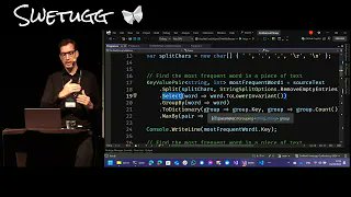 It took longer than we hoped. But we are finally publishing videos from Gothenburg! 
The first video from Swetugg 2024 in Gothenburg: What is new in .NET and C#? with Johnny Hooyberghs: youtu.be/8tQhRt2rvDc

🎟️ Tickets for Stockholm is available: swetugg.se/sthlm-2025#tic…