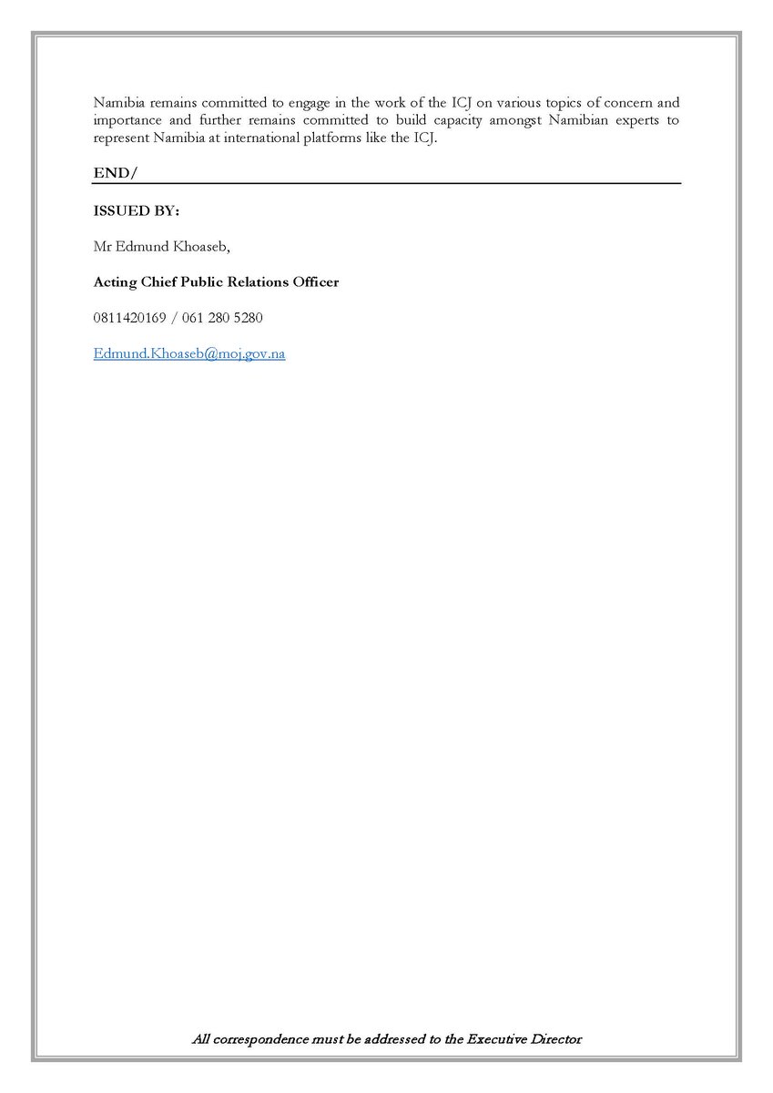 Department of Justice – Namibia tweet media