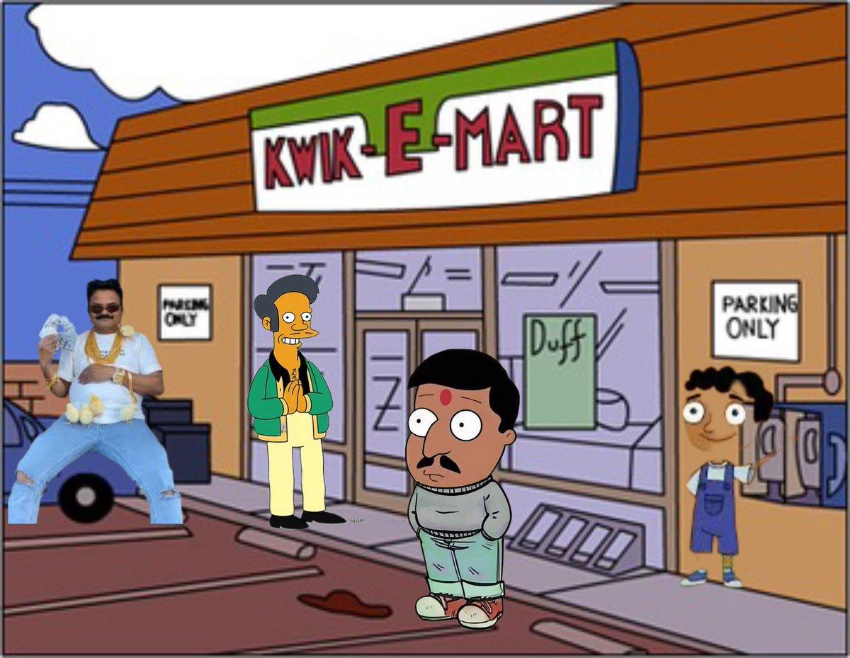 Just jeeted the <a href="/TheSimpsons/">The Simpsons</a> Kiwi-K MART 💩