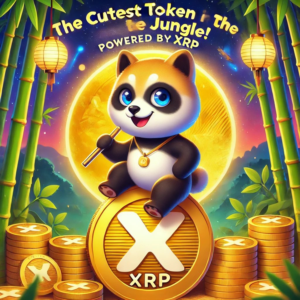 DogePandaXRPL's tweet photo. The CUTEST token in the jungle 🐼✨
🌕 Sitting on XRP, soaring to the MOON! 🚀
🐾 Powered by the strongest community 🌿

Are you ready to join the Dogepanda tribe? 💎

#Dogepanda #XRP #CryptoMeme #FirstLedger #XRPL https://t.co/kjBNROZaNb