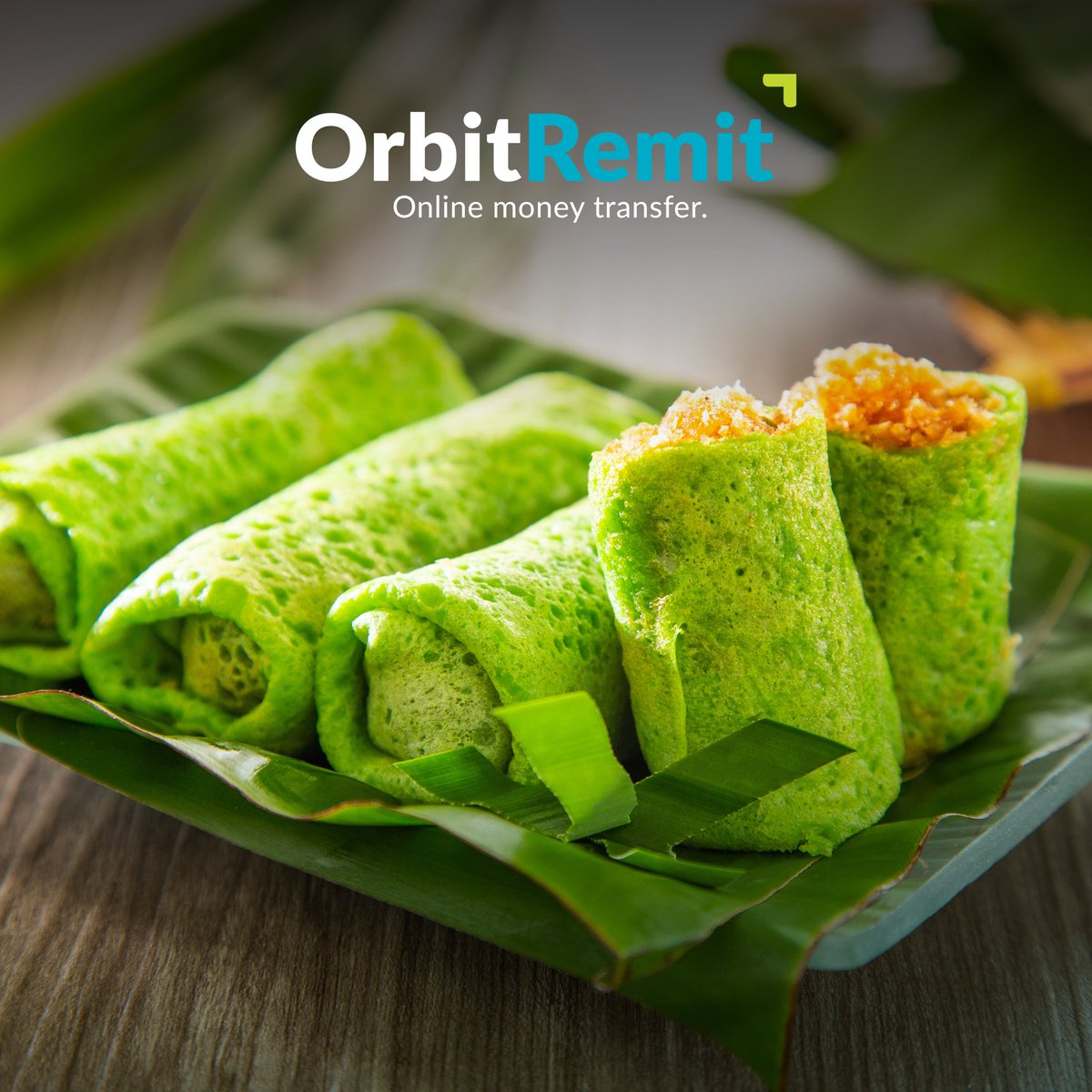 Two names, one delicious treat! 💚 dadar gulung in Indonesia or kuih ketayap in Malaysia, this pandan-flavoured coconut roll is a delicious dessert and loved in Southeast Asia. What's your favourite dessert from home?