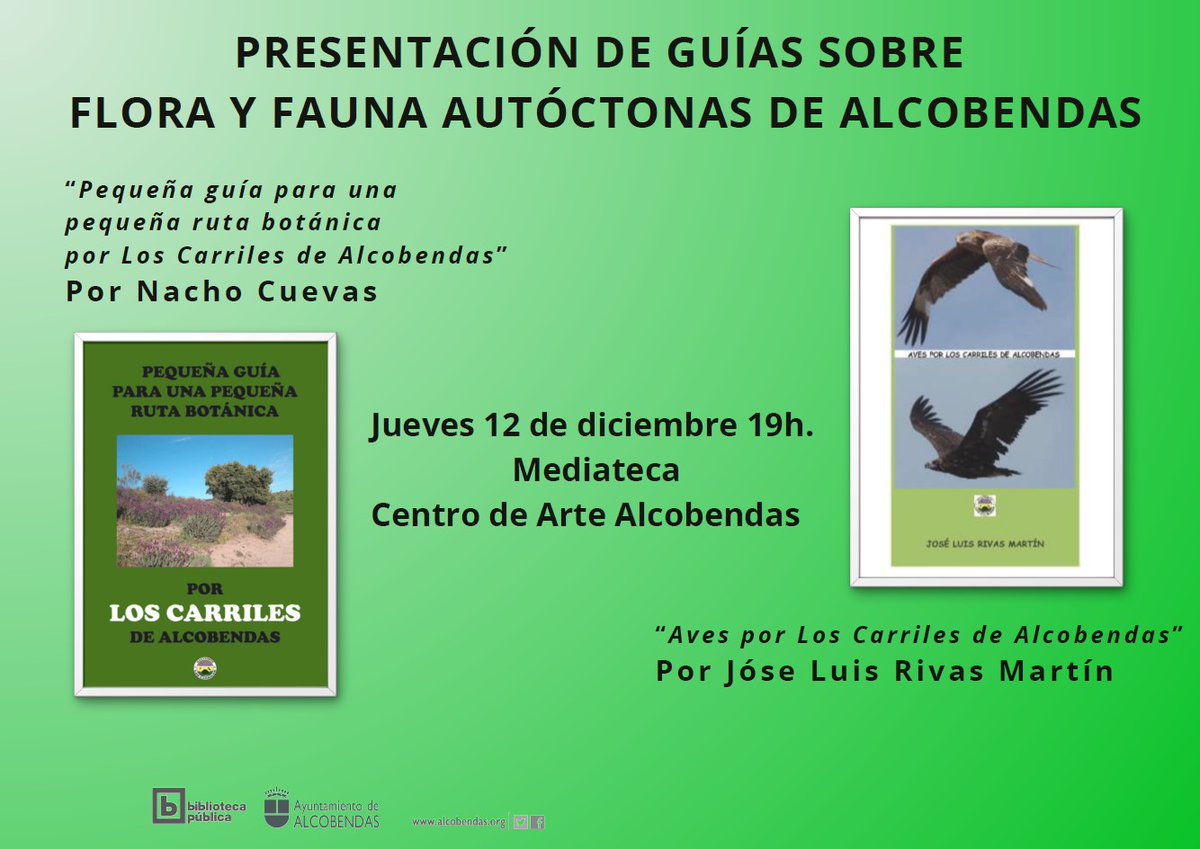 Este jueves a las 19H tenemos una cita con la naturaleza en #Alcobendas será amor a primera vista... 
#SalvemosLosCarriles