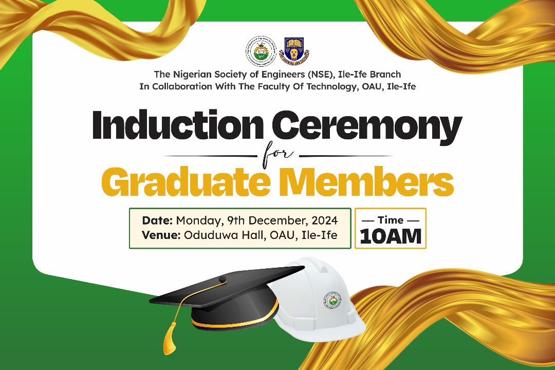 Isaacdafrosh's tweet photo. Big week for me. It all starts today…..All Glory To God for bringing me this far❤️

GMNSE 👷‍♂️⚙️🛠️

#GMNSE #OAU #convocation https://t.co/L5vbJAlpX2