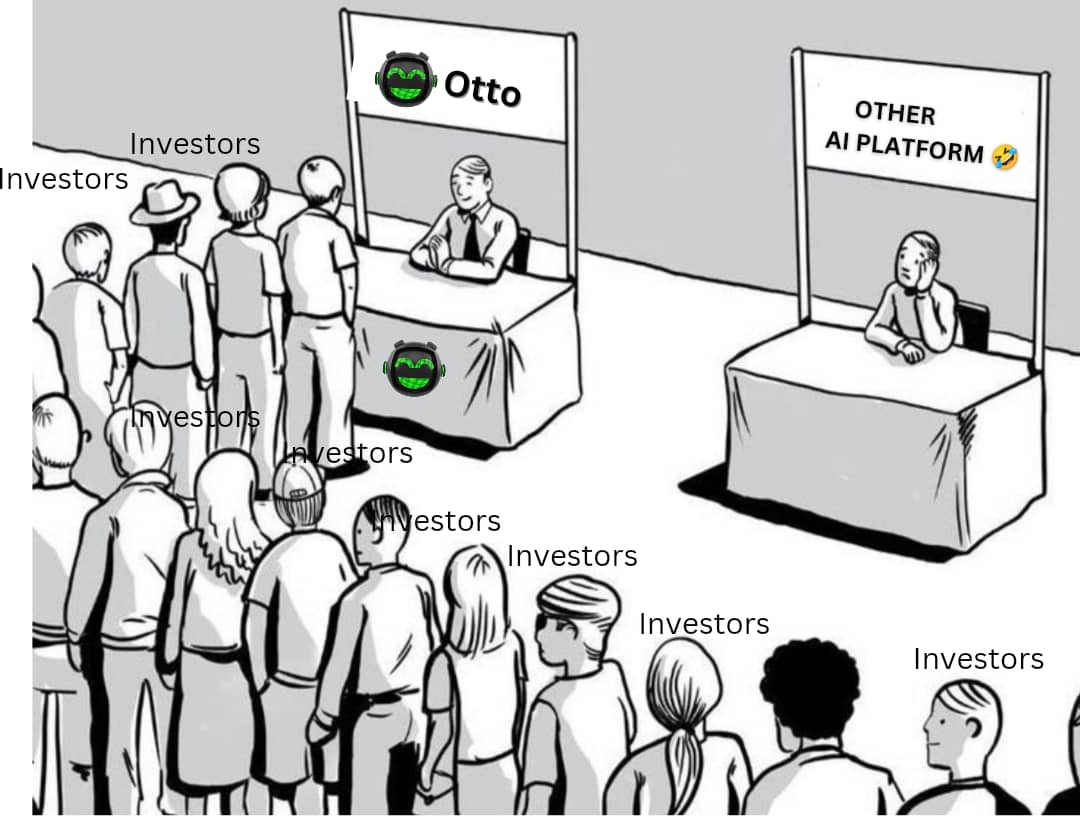 Multi_mike01's tweet photo. Investors prefer OTTO because it combines blockchain security with real-world data, offering unmatched insights and precision.

✅ Powered by @BuildOnHybrid, $OTTO spots market trends, analyzes shifts, and delivers instant, data-driven decisions. Smarter investments start here! 🚀 

#AI #Blockchain