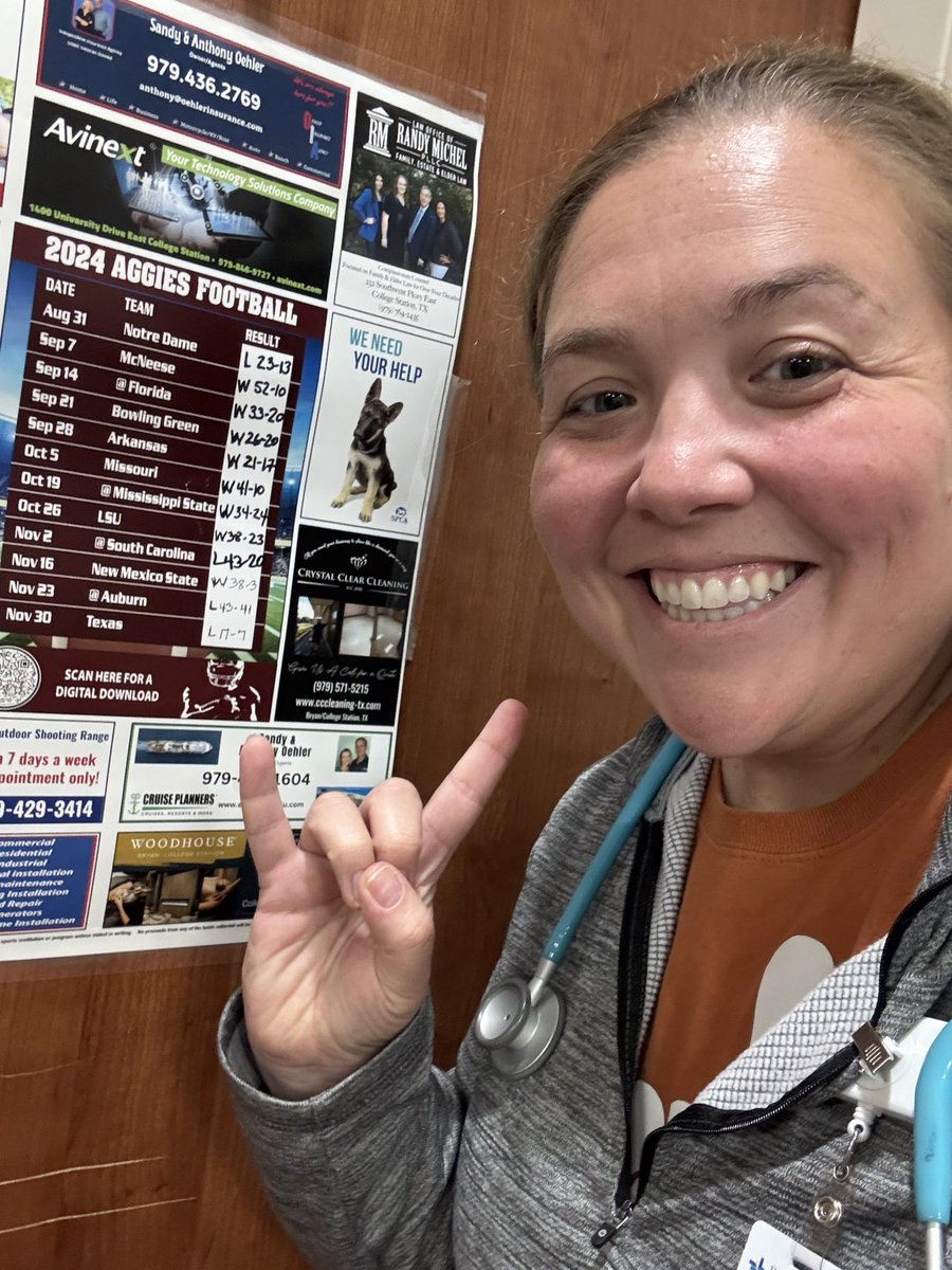 Even though Saturday was a rough loss, I still relish this.  Gotta love working in CS AFTER that Texas win ! 🤘🤘