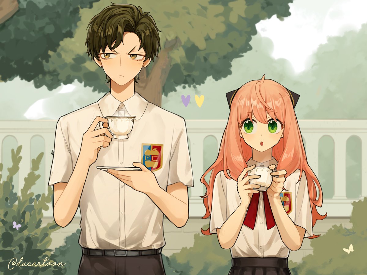 🌻🍁❄️🌸 #ダミアニャ #SPY_FAMILY