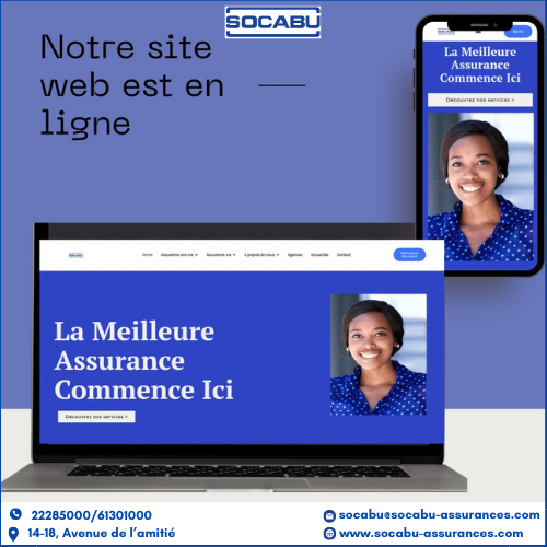 Peu importe où vous êtes, la SOCABU est toujours prête à vous servir avec professionnalisme et dévouement. Nous mettons tout en œuvre pour vous accompagner à chaque étape.
#SOCABU #servicedequalité #ToujoursPrêt #professionnalisme #engagement #assurance