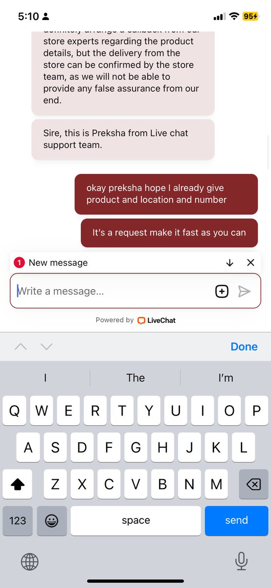 sourabhm08's tweet photo. @TanishqJewelry  For Real experience never believe Tanishq app they forced to come on shop and buy more than mentioned in application because staff clearly mentioned on application you can’t get as mentioned even I tried chat and store contact in Faridabad NIT https://t.co/4eBrMTnWLG
