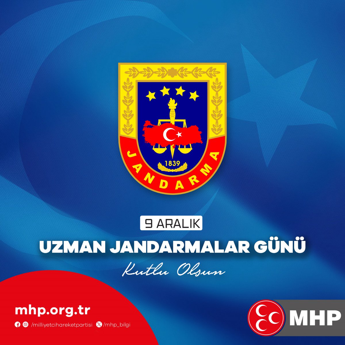 9 Aralık Jandarmalar günü kutlu olsun..
#9AralıkUzmanJandarmalarGuenue