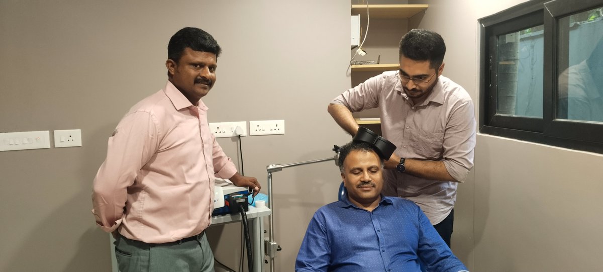 Excited to announce the installation of MagPro R20+ from MagVenture! 

A game-changer in mental health &amp; neurological care, this FDA-cleared TMS system excels in pain rehab too—delivering precise, non-invasive brain stimulation for better outcomes. 

#TMS #MentalHealth #rTMS