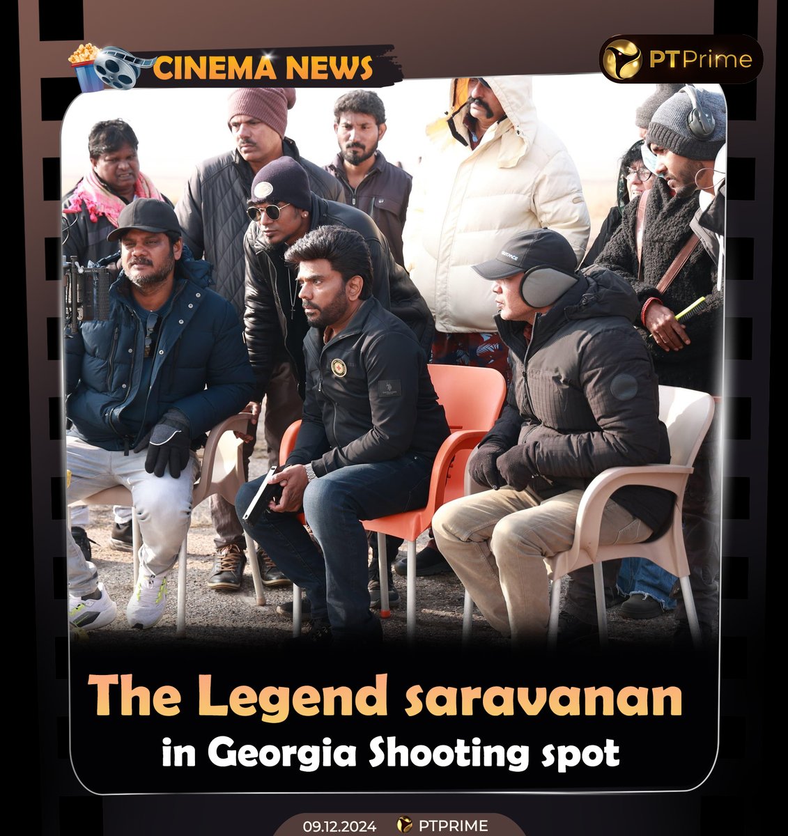 ptspotlightbe's tweet photo. The legend saravanan in Georgia shooting spot!

#TheLegend  #Georgia  #ptprime https://t.co/LBuYO0yOf4